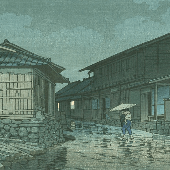 Reto de haiku: 14 de mayo de 2023 – Lluvia de primavera (Harusame – 春雨 – はるさめ) – Tōkaidō