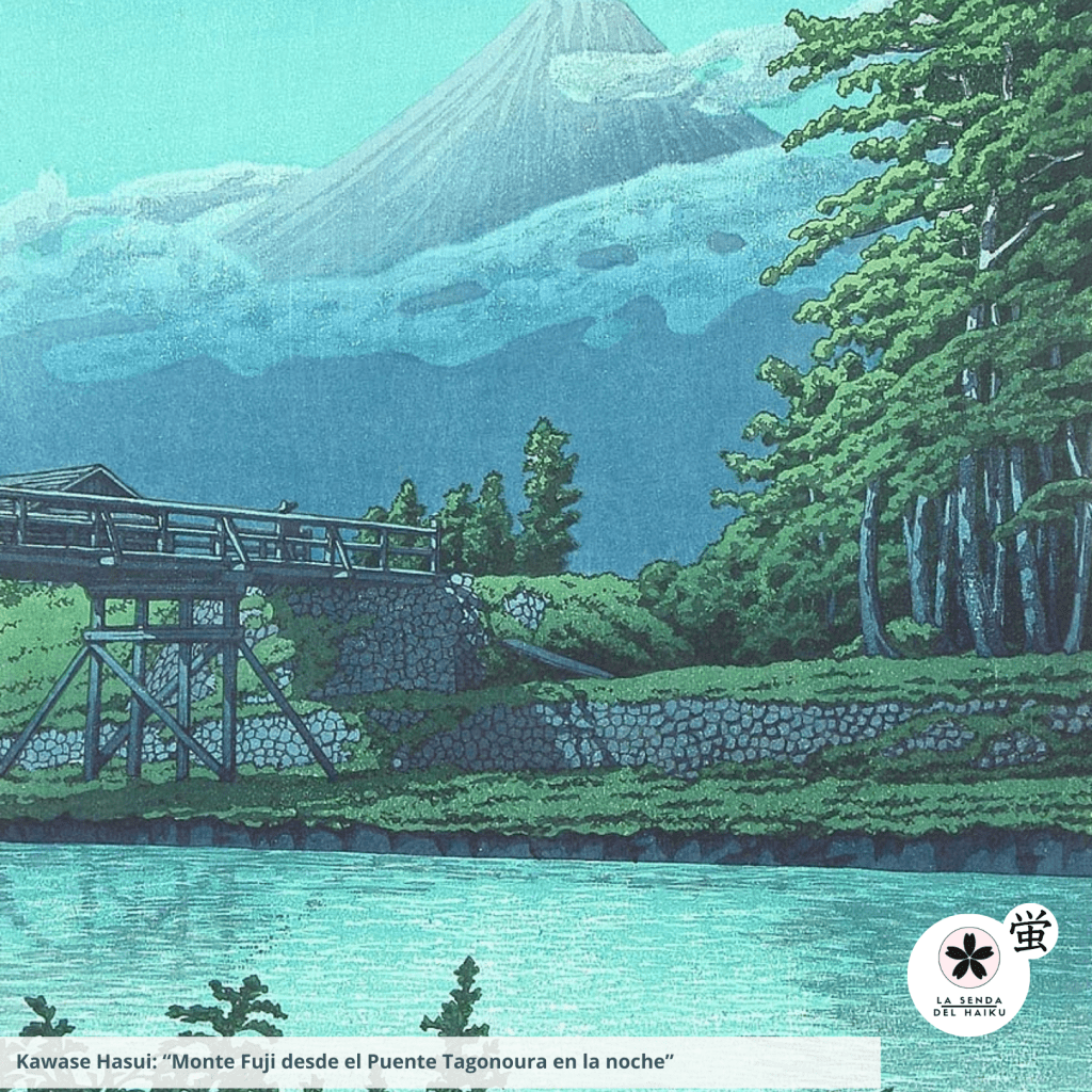 LIX  Reto de haiku de La senda del haiku: la primera nieve sobre el Monte&nbsp;Fuji