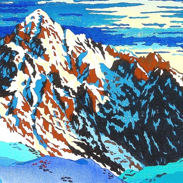 LXII  Reto de haiku de La senda del haiku: desde las alturas del Monte&nbsp;Tsurugi.