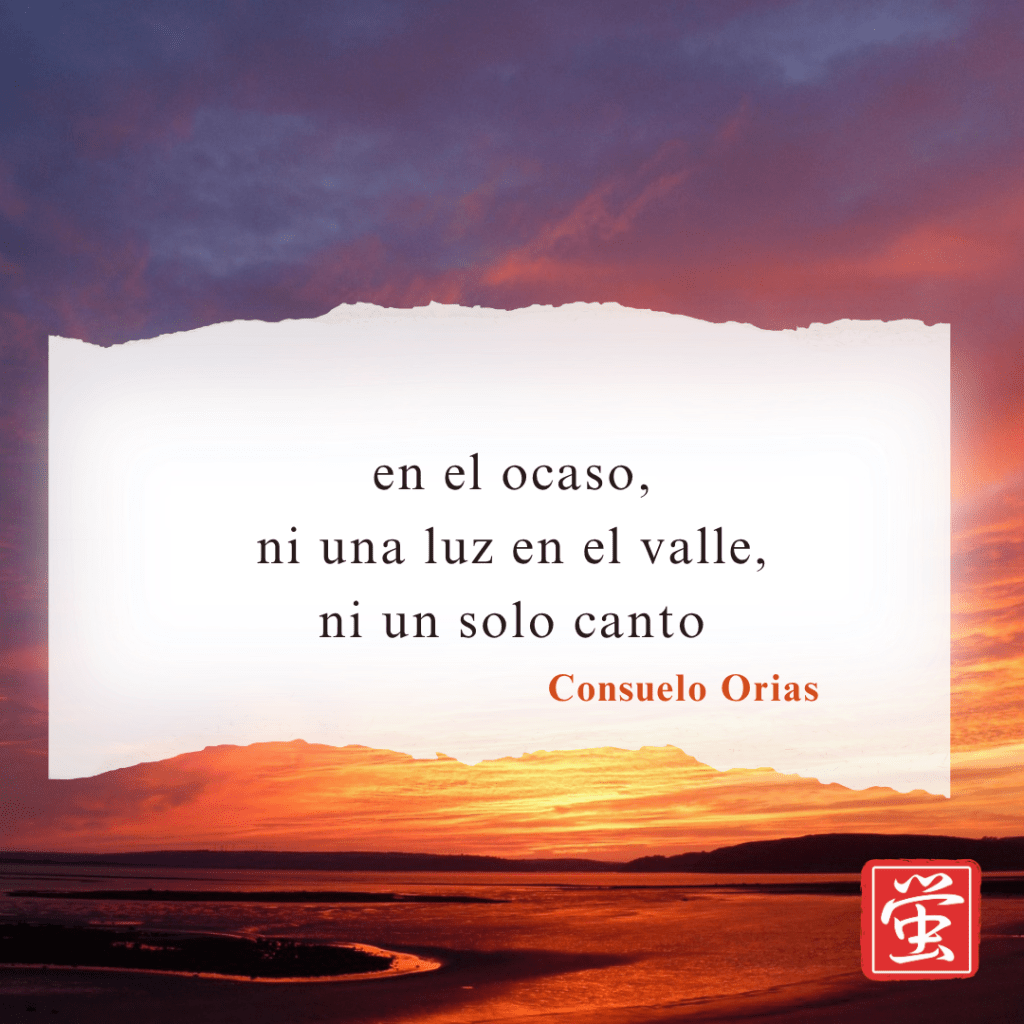 Versos perdidos: en el ocaso